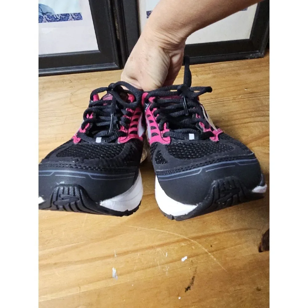 Size 5 Narrow  ( 2A)  - Brooks Addiction 13‎ Black/pink/gray - 1202532A070